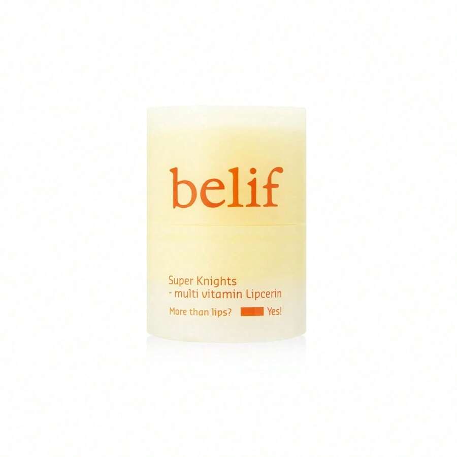 belif Super Knights Multi Vitamin Lipcerin 15mL - Korean Lip Balm, Overnight Lip Moisture Care, Nourishing Glow Lip Treatment, Hydrating Lip Sleeping Care - 多種維生素 - 查看 1