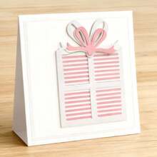1pc Creativity Gift Metal Cutting Die For Scrapbooking And Crafting, Diy Embossing Template, Handmade Card And Gift Card Making Tool. - Multicolor - View 2