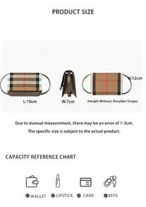 Burberry Vintage Plaid Women's Shoulder Crossbody Bag 81134081 - Brown 81134081 - View 10