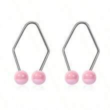 1/2pcs Women's Cheek Dimple Trainer, Smile Shaping Tool, Facial Piercing Jewelry - Multicolor - View 9