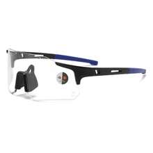 1 Pair Outdoor Sports Photochromic Glasses, Day And Night Use, Unisex Cycling Windproof And Dustproof - Multicolor - View 12