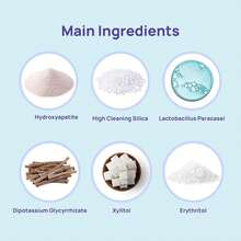 ADJANISS 10% 羥基磷灰石牙膏錠片 - 椰子口味 - 美白、再礦化與深層清潔。無氟配方 - 口腔護理。旅行裝，方便攜帶。40錠 - 椰子 - 查看 4