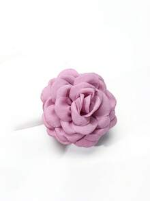 1pc 9cm Ladies' Elegant Fabric Big & Multilayer Rose Flower Hair Clip For Daily Use Boho Valentine's Day Valentines Hair Claws Claw Clips Hair Clips Hair Jaw Clip Hair Clamps Hair Clutch Hair Claw Clip, Beach Accessories Fall Winter Hair Accessories For Women For Vacation Outfits Woman Valentines Gift Summer,Holiday,Travel,Festival,Party - Purple - View 3