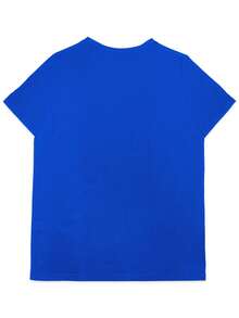 Women's Casual Scottish Tartan T-Shirt - Purely Casual Cut, Printed With The Slogan "Real Men Wear Tartan", Scottish Cultural Clothing, Suitable For Themed Events And - 藍色 - 查看 3