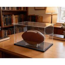 1pc Premium Transparent Acrylic Display Case - Elegant Collectible Storage Solution, Detachable Acrylic Display Box, Dust-Proof Display Box, Perfect For Small Figurines, Action Figures, Collectibles, Etc., Multiple Sizes Available, White Base, Excellent Transparency, Dust-Proof And Durable - White - View 9
