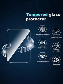 5-Piece Set (1 Front Screen Protector + 1 Back Screen Protector + 3 Camera Lens Protectors), 9H Hardness, Scratch-Resistant & Anti-Fingerprint, Compatible With Phone Cases, Easy Installation, Tempered Glass Full Screen Protector, Suitable For IPhone 17 Pro Max 6.9 Inch, 17 Pro, 16 Pro Max, 15, 14, 13, 12 And 11 Inch Screen Protectors, Phone Accessories, All-Around Protection Accessory Kit - Clear - View 3
