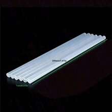 5pcs/10pcs Transparent Hot Melt Glue Sticks 0.27x7.87 Inches High Viscosity DIY Hot Melt Glue Sticks Suitable For Handmade DIY, Factory, Studio, Packaging Workers And Contractors - White - View 8