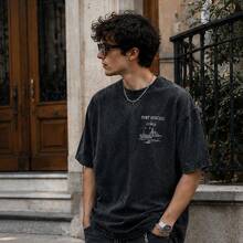 Men T-Shirts - Black - View 9