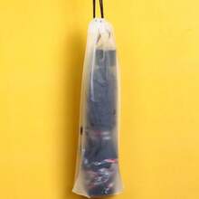 YITAPE 10pcs Multi-Function Waterproof Drawstring Bags, Suitable For Kitchen, Office And Travel - Durable Plastic Storage Bags, Can Store Stationery, Mouse Pads, Umbrellas, Etc. - A - View 5
