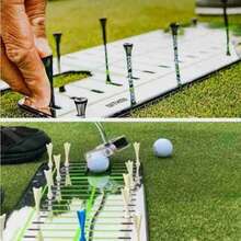 Portable Putting Training Mirror, Golf Eyeline Alignment Aid UK New - Multicolor - View 3