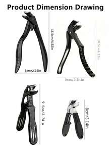 Large Curved Toe Nail Clipper, Thick & Hard Nail Specialized, For Elderly & Pregnant Women, Sharp Stainless Steel Trimming Tool, No Bending Required, Ergonomic Design, Unisex - Multicolor - View 9