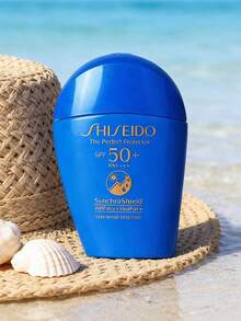 1件裝 新版 SHISEIDO 防曬水力乳液 15ml 高效奢華防水長效臉部防曬乳，適合日常通勤、海灘度假、戶外活動，溫和清爽的防曬必備，女性奢華禮品 SHISEIDO-10108254801CN - 白色 - 查看 7
