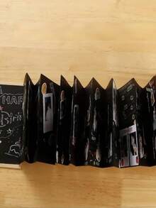 2026 Graduation Season Foldable Photo Frame, DIY Graduation Photo Album, Multi-Panel Collage Graduation Photo Display Stand, Student Commemorative Photo Album, Desktop Decor Photo Frame, Graduation Gift, Gift Exchange Souvenir - Color - View 10