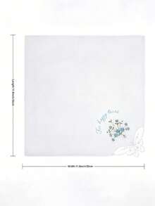 Customized Design Heat Transfer Wedding Handkerchief, Perfect Gift For Bride, Bachelorette Party And Graduation Ceremony - Multicolor - View 7