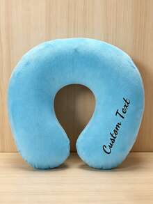 Customizable Personalized U-Shaped Travel Pillow - Ergonomic Neck Support Cushion, Suitable For Portable Use In Airplane, Car, Office And Home - Multicolor - View 10