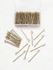 150pcs/Box Simple Straight Hair Clips, Invisible Bangs Hair Clips, Hair Fixing Clips,Claw Clips - Multicolor - View 8