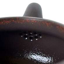 Tetera de 8 onzas de té chino gongfu auténtico de arcilla negra Zisha Classics Pot infusers Tea - Rojo (Red Dragon) - Ver 5