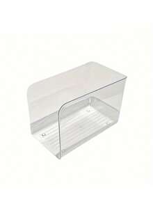Transparent Acrylic Bookshelf, Desktop File Organizer, Book Storage, Can Hold Magazines, Notes And Books, A4 File Magazine Organizer Box, Suitable For Home Study, School Office - Transparent - View 9