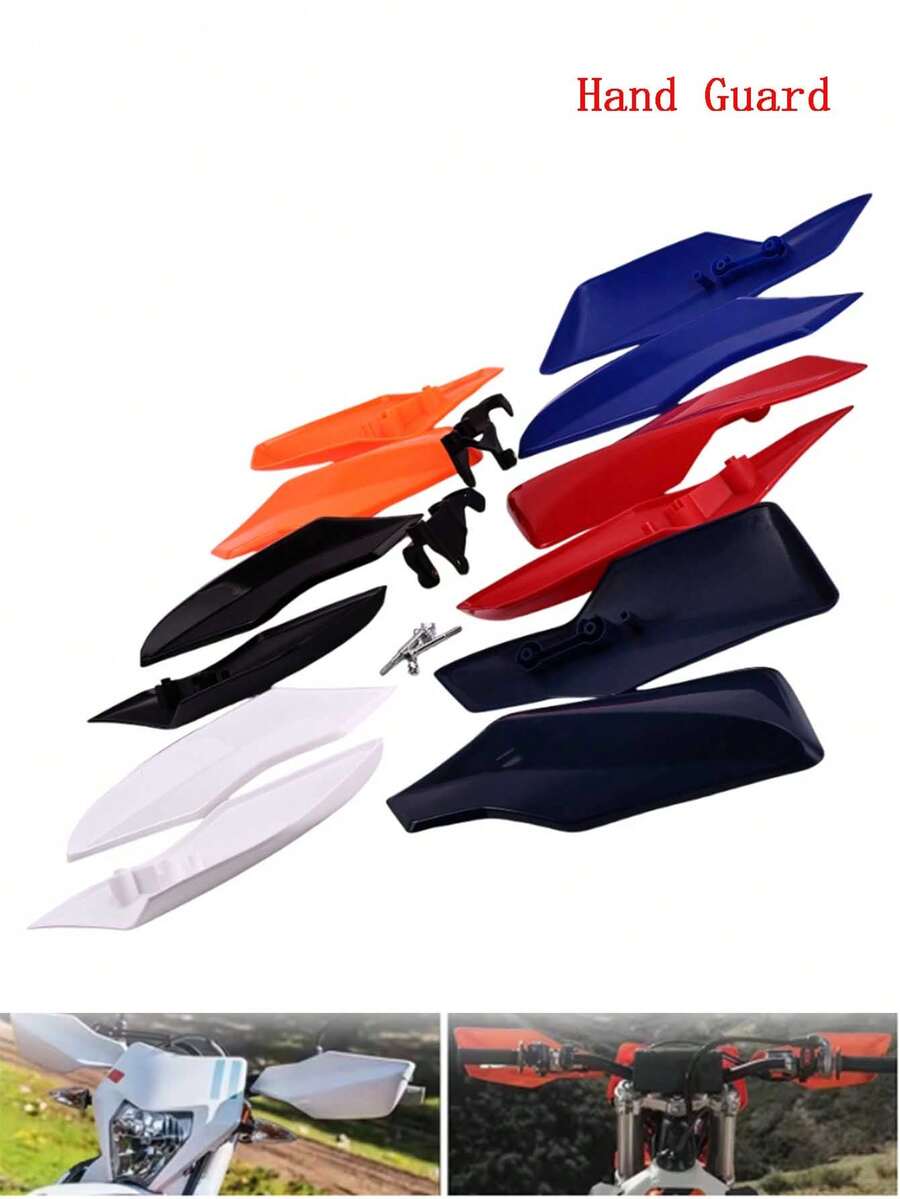 摩托車手把護手 Enduro Motocross 手把護罩 手部保護器 適用於 EXC XC SX SXF XCF XCW EXCF SMR 2024 越野摩托車改裝 - KTM24款護手 - 查看 1
