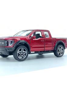 Realistic Metal Inertia Racing Car Model Mini Toy Car Desktop Collectible For Boys - Red - View 4