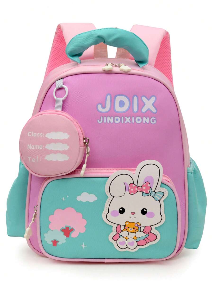 Unisex New Rabbit Backpack, Lightweight And Comfortable, Suitable For Casual Travel And School Use