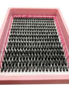 D Curl Spiky Eyebrow Shape Lash Clusters 14/12 Rows Multi Density 60D To 150D Uneven Thickness 9-18mm DIY Lashes - D - View 4