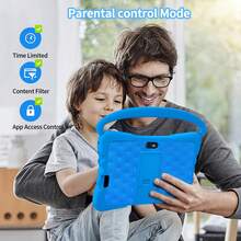 7-Inch Kids Electronic Learning Tablet, 64GB Storage, 4GB RAM, Android 13.0, 1280X800 IPS Resolution, Parental Control, Educational Apps, Protective Case - Multicolor - View 4