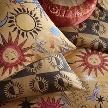 Ethereal Abstract Duvet Cover Set - King (estándar del Reino Unido) + óxido de oro - Ver 4