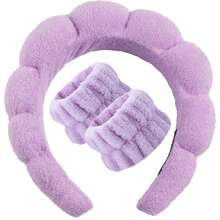 3/2/1pc Face Wash Headband Set, Suitable For Spa, Skincare, Shower And Hairstyling, Essential For Back To School Season (1pc Single Headband). - Multicolor - View 8