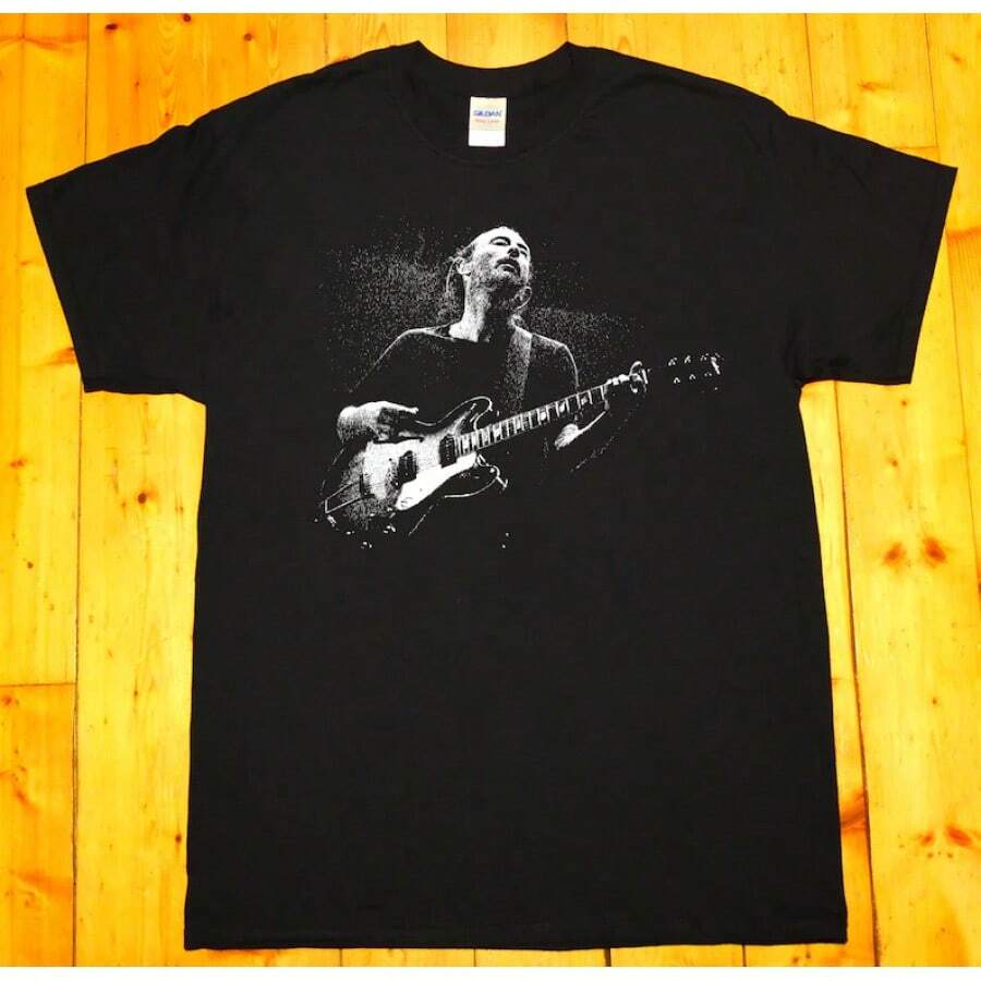 Thom Yorke, Radiohead - camiseta estampada en serigrafía - Negro - Ver 1