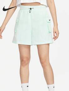 Nike 正品運動休閒女款高腰短褲 DM6248-394 - DM6248-394 - 查看 2