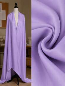 1pc Solid Color 4-Way Stretch Lining Fabric, Soft Smooth Elastic Lining Cloth, Breathable Plain Color Stretch Fabric, Suitable For Dresses, Skirts, Clothing Lining, Pants, DIY Clothing Sewing Projects - Multicolor - View 8