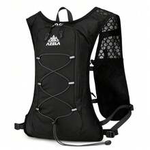 Waterproof Wear-Resistant Breathable Adjustable Outdoor Running Sports Backpack - Black - View 5