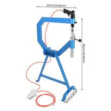 Industrial Pneumatic Planer With Bracket, Pedal And 1-3 Anvil - - Default - View 2