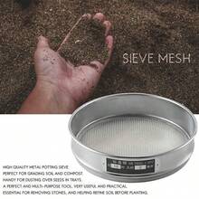 Compost Seed Tray Gardening Duty Garden Riddle Sieve Mesh Soil Sift - View 4