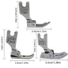 1 Set Industrial Flatbed Sewing Machine Presser Foot Components, Including P351, P363, P58n, P36n, P36ln And P127 - Set - View 7