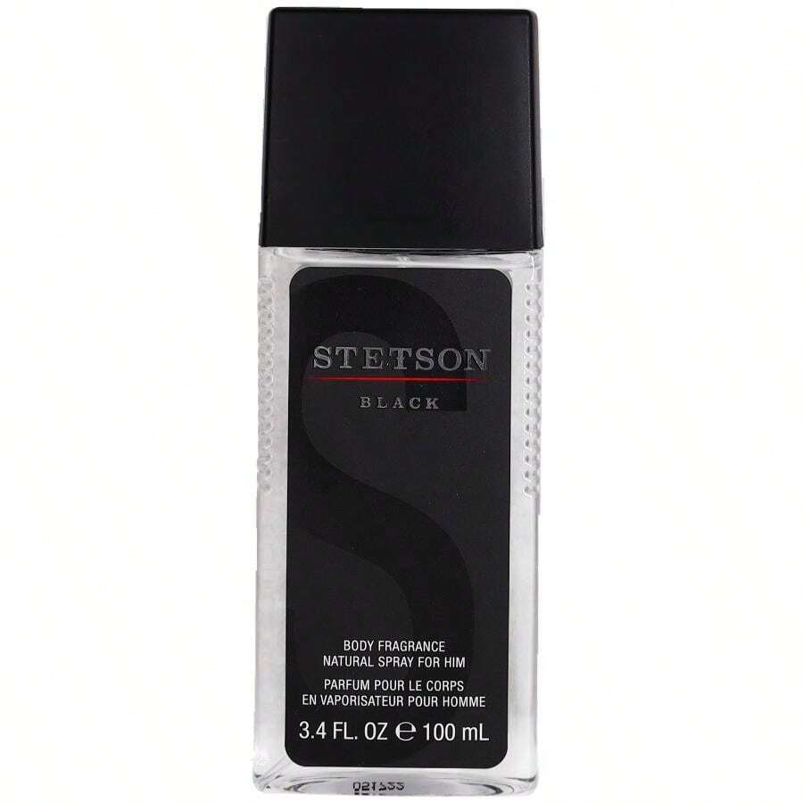 Black By Stetson For Men Body Fragrance Spray 3.4oz Unboxed New - Scent Type default - View 1