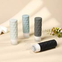 4pcs/Set Travel Toiletry Bottles, TSA Approved 3oz Travel Bottles, Leak-Proof Travel Toiletry ConTrainers, Refillable Travel Accessories, Includes Shampoo Liquid Toiletry Bag, Perfume Refillable Bottle - Multicolor - View 6