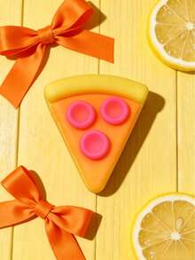1pc Soft Pizza Shaped Stress Relief Tool - Moisturizing Elastic Fingertip Massager, Relieves Anxiety And Enhances Focus - Multicolor - View 6