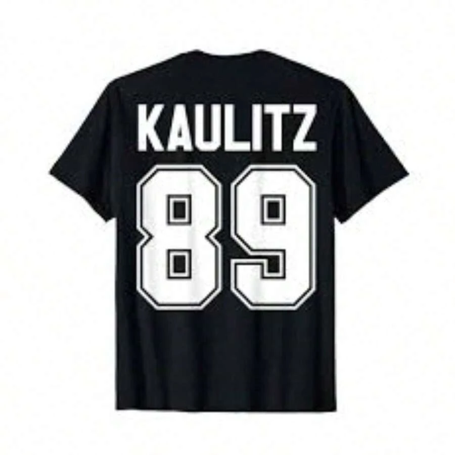 Tokio Hotel Kaulitz Band Graphic T-Shirt – 180g Heavy Cotton, Loose Fit, Street Style, Unisex, Geometric Print. - Black - View 1