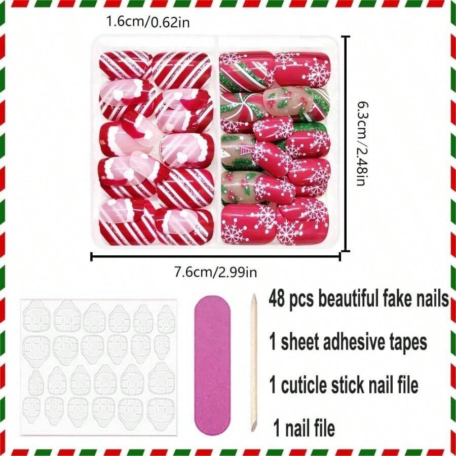 Tinsel Decoration - Style I + 1 Fl Oz (48 Pack) - View 1