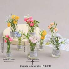 8pcs Mini Vase Magnets - 2026 New Cute Mini Fridge Magnets 3D Vase Funny Fridge Accessories Kitchen Decor (Multi-Color) Holiday Gift - Color Mixing - View 20