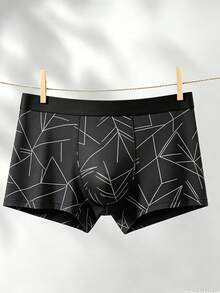 Ckiruv Set Of 20 Men's Printed Elastic-Waist Briefs In Assorted Colors; Soft And Gentle On The Skin; Suitable For Students' Daily Exercise Or Casual Wear - Multicolor - View 5