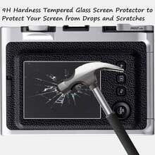 3pcs Screen Protector, Compatible With Fujifilm Mini , Tempered Glass Screen Protector, 0.3mm Thick, 9H Hardness, Anti-Scratch, Anti-Fingerprint, Anti-Bubble. - View 6