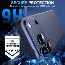 CASECOPS 藍色手機鏡頭螢幕保護貼，高清品質，防摔防刮，相容 17 Pro Max/17 Pro。防指紋、防摔、防刮，9D 硬度防碎鋼化玻璃膜，超快速安裝，防塵設計，鋼化玻璃螢幕保護貼，附安裝工具組，防刮、無氣泡、無灰塵、全覆蓋、無氣泡、易於安裝，相容手機殼 - 藍色 1 件 - 查看 4