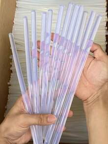 2-100支透明熱熔膠棒 0.28 X 7.87 英吋 高黏度 多用途透明黏著膠棒，適用於大多數熱膠槍，適合DIY手工、居家修繕、包裝、工作坊操作、手工製作及各種日常居家使用 - 多色 - 查看 5