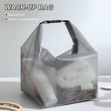 Waterproof Toiletry Bag, Highly Attractive Appearance, Stain-Resistant EVA Cosmetic Storage Bag, 1pc Crossbody Handbag - Multicolor - View 1