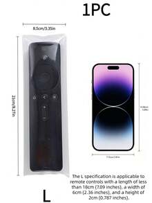 TV Remote Control Dust Cover, Remote Control Stand, Transparent Wear-Resistant Waterproof Protective Cover, Suitable For TV, High-Definition Home Set-Top Boxes, Air Conditioners, And Other Remote Controls. Dust Cover For Remote Controls. - A - View 14
