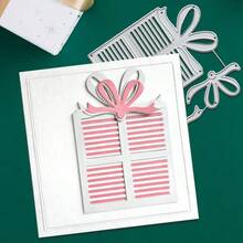 1pc Creativity Gift Metal Cutting Die For Scrapbooking And Crafting, Diy Embossing Template, Handmade Card And Gift Card Making Tool. - Multicolor - View 3
