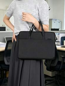 Bolsa para portátil ligera y duradera, a prueba de golpes, adecuada para uso diario y viajes de negocios, viajes y esencial para la vuelta al colegio - Multicolor - Ver 2